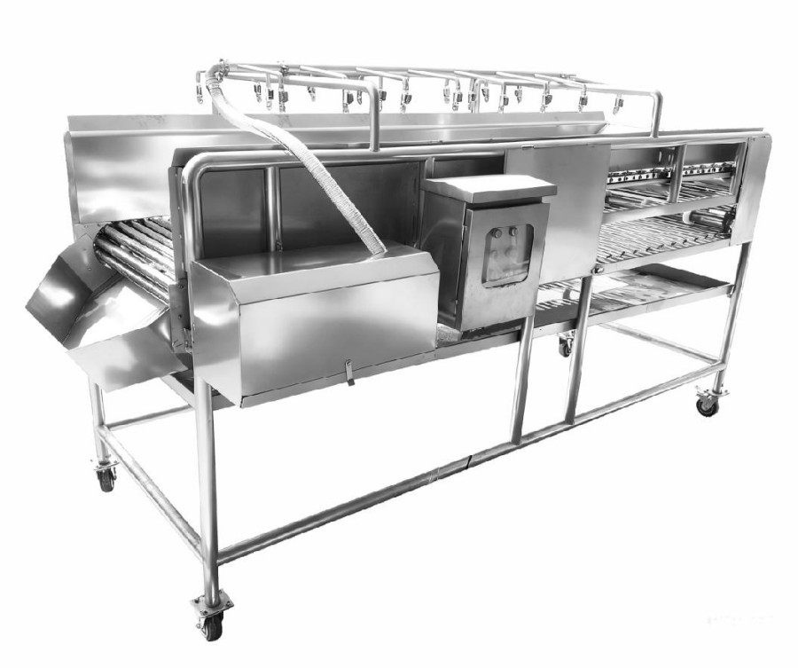 Máquina de limpieza de rodillos