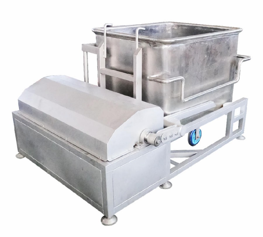 Máquina de limpieza de carros de material