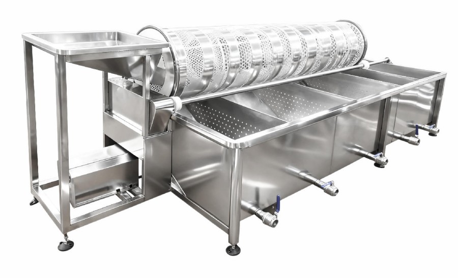Máquina clasificadora de castañas de agua